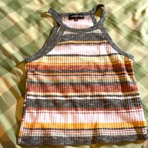 Beautifully colored Almost Famous tank top